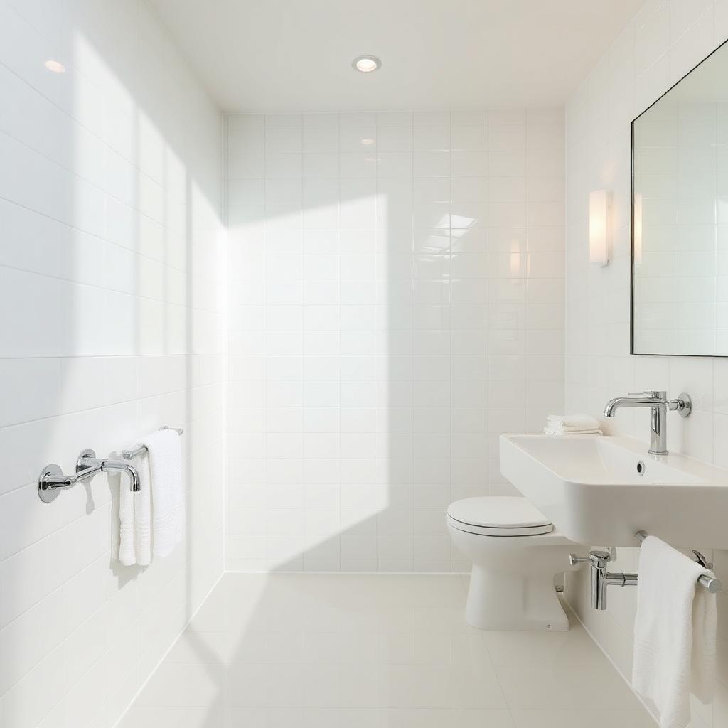 Spotless bathroom